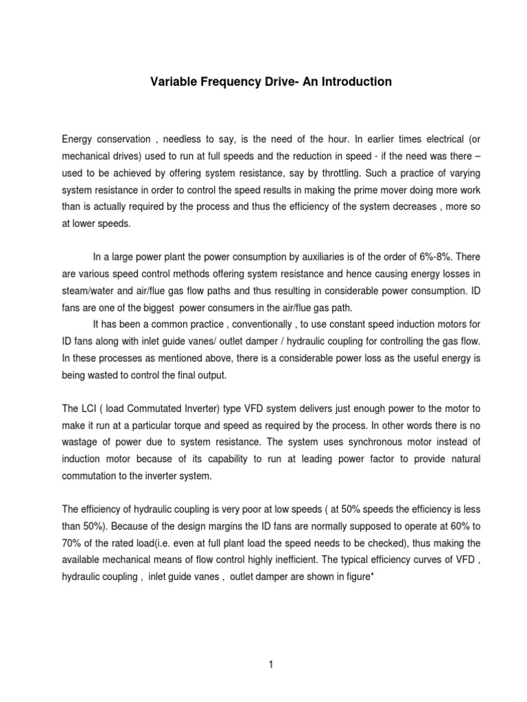 Variable Frequency Drive-Vfd | PDF | Power Inverter | Rectifier
