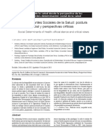 Determinantes Sociales Salud Justicia PDF