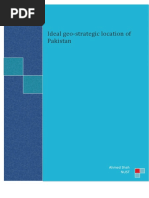 Ideal Geo-strategic Location of Pakistan