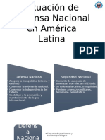 Situacion de D: Situacion-De-Defensa-Nacional-En-America-Latinaefensa Nacional en America Latina