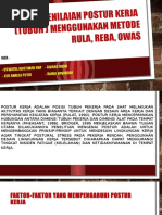 Download Penilaian Postur Kerja  Tubuh  Menggunakan Metode by GIVARO IGFAR SN313760019 doc pdf