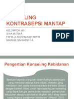 Konseling Kontrasepsi Mantap