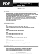 FieldGenius 7 SP1 Release Notes