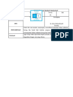 Pp4.1 - Prosedur Penyimpanan Makanan