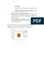 Distribución Del Puesto de Trabajo aparado.