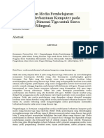 Media Pembelajaran Matematika Ruang Dimensi Tiga