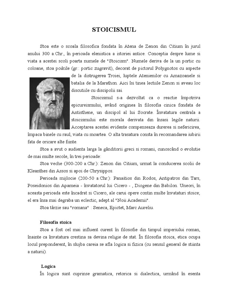 Stoicism Ul | PDF