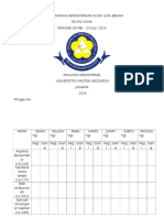 Absensi Harian Kepaniteraan Klinik Ilmu Bedah