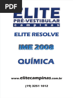 Ime 2008 Resolucao Quimica