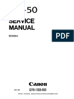 Canon BJC-50 Service Manual PDF