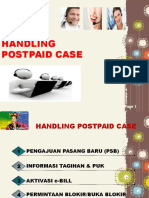 Handling Postpaid Case Oktober 2013