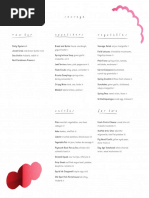 Download Sauvage Dinner Menu by Nell Casey SN313789285 doc pdf