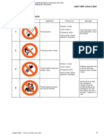 Codigo de Placas de Sinalização e Advertência