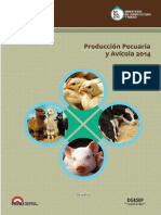 Anuario Produccion Pecuaria y Avicola 2014