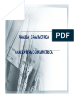 FALSIFICAREA SI EXPERTIZA PRODUSELOR ALIMENTARE - Curs 9 - Gravimetrie - Analiza Termica (Compatibility Mode) PDF