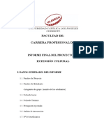 Formato Informe Final Proyecto Extensión Cultural