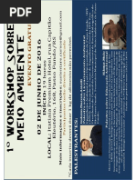 1° Workshop sobre meio ambiente