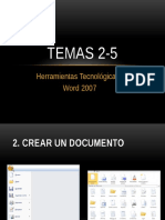 Herramientas Tecnológicas I Temas 2-5