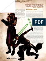 Star Wars RPG - Force and Destiny - Career Folio - Mystic