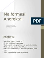 Malformasi ANorektal