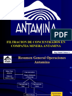 Filtracion - Antamina