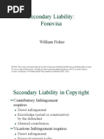 Secondary Liability Fonovisa