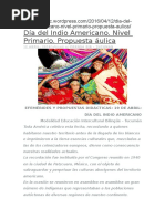 Dia Del Indio Americano