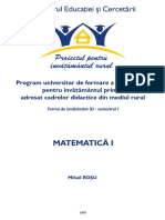 4.Matematica I PIR M Rosu