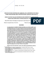 Dialnet EfectoDeCincoSistemasDeLabranzaEnLaErosionDeUnSuel 5104148 PDF