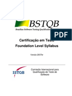 Syllabus 2007br - BSTQB - CTFL