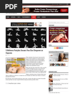 5 Melhores Posições Sexuais Para Elas Chegarem Ao Orgasmo - ConversaDeHomem.com