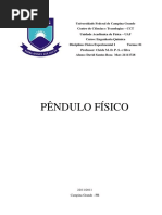Relatório 11 - Pêndulo Físico