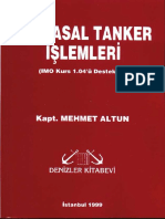 Kimyasal Tanker İşlemleri