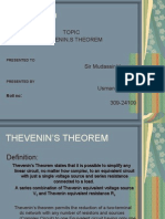Thevenin's Theorem