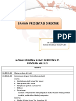 Bahan Presentasi Direktur RS