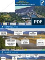 Presentation - Brief Introduction To Egiin Goliin Hydro Power Plant Project