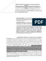 ACP - Unidades Carcerárias - Retirada de Presos de Delegacias de Polícia - MPRN