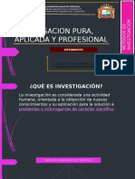 Tipos de Investigacion Presentacion