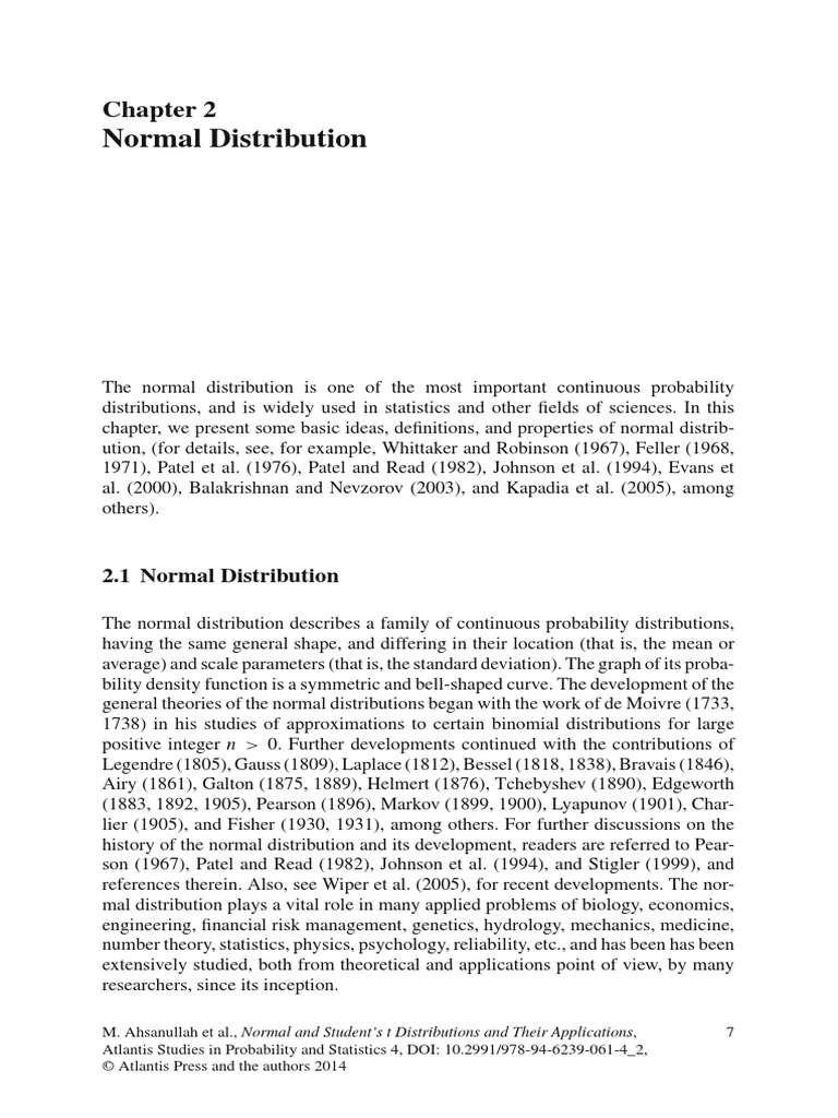 Normal Distribution | PDF