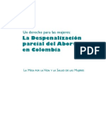 Despenalizacion Del Aborto en Colombia