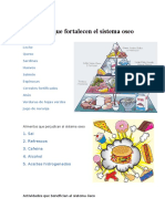 Alimentos Que Fortalecen El Sistema Oseo