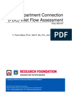 Rf Fire Department Connection in Let Flow Assessment