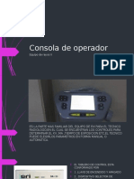 Consola de Operador