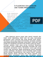 TEKNIK MIKROABRASI UNTUK PERAWATAN FLUOROSIS GIGI