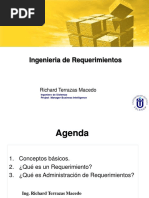 Ing. de Requerimientos