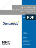 Dunwoody Parks & Rec Master Planning Survey Results_FINAL REPORT-5!25!16