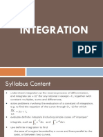 Integration Notes 1