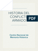 Historia del Conflicto Armado en Colombia