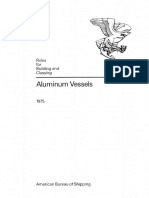 Pub03 AluminumVessels(ABS Rules)