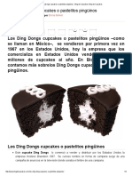 Los Ding Dongs Cupcakes o Pastelitos Pingüinos - Blog de Cupcakes - Blog de Cupcakes